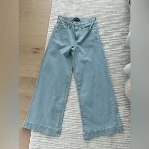 GAP Denim High Rise Striped Jeans